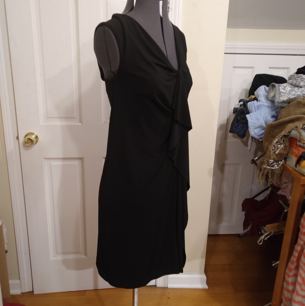 Black cocktail dress